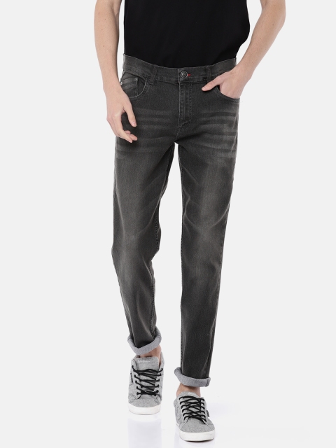 

Newport Men Grey Slim Fit Low-Rise Clean Look Stretchable Jeans