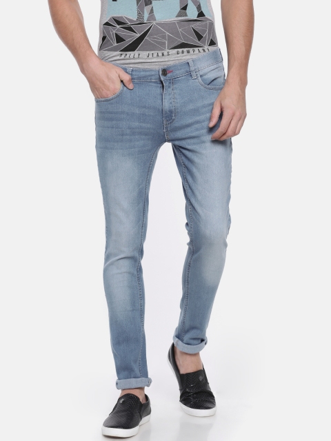 

Newport Men Blue Skinny Fit Low-Rise Clean Look Stretchable Jeans