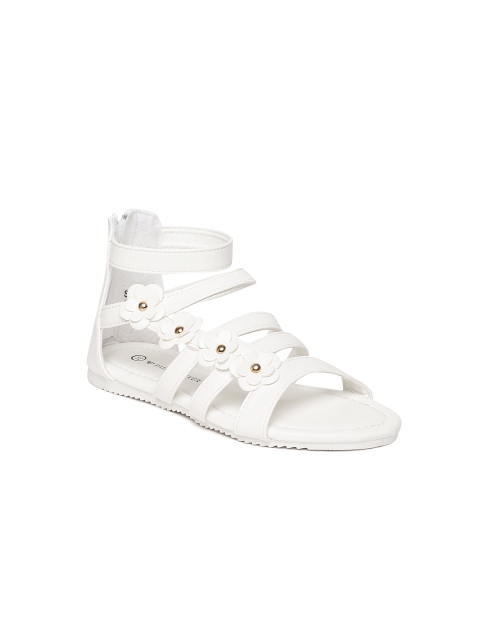 

Fame Forever by Lifestyle Girls White Embellished Gladiators