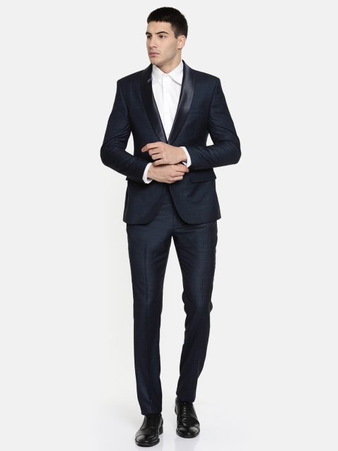 

Parx Blue Urban Fit Tuxedo Suit