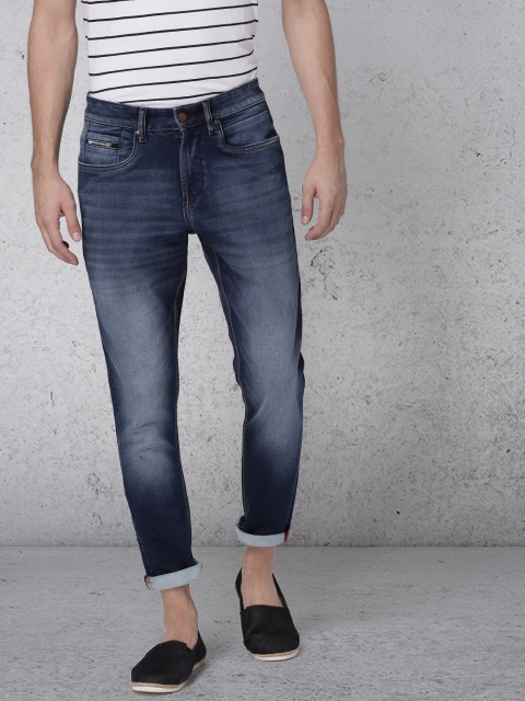 

Ecko Unltd Men Blue Slim Fit Mid-Rise Clean Look Stretchable Jeans