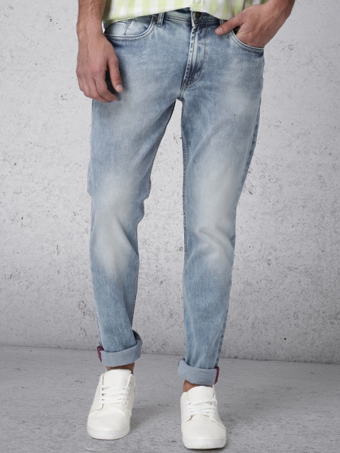 

Ecko Unltd Men Blue Slim Fit Mid-Rise Clean Look Stretchable Jeans