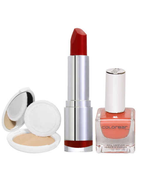 

Colorbar Women Makeup Kit, Red