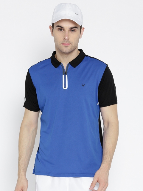 

Solly Sport Men Blue Polo Collar Tennis T-shirt