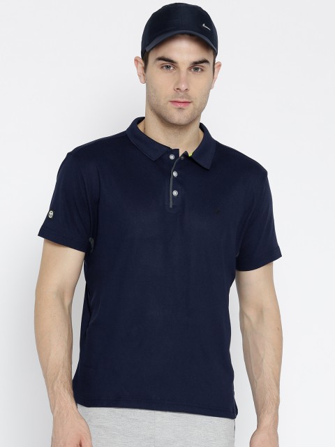 

Solly Sport Men Navy Blue Tennis Polo Collar T-shirt