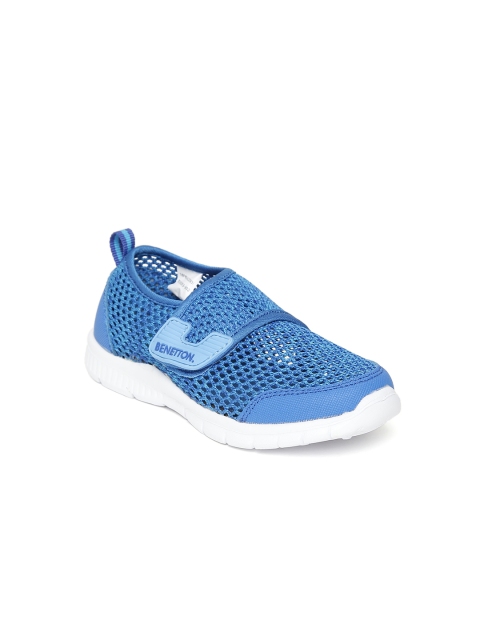 

United Colors of Benetton Girls Blue Sneakers