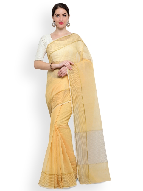 

Ligalz Yellow Printed Saree