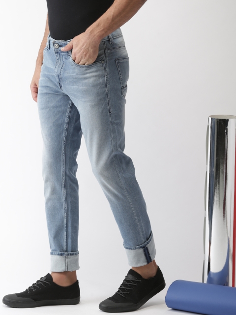 

Harvard Men Blue Slim Tapered Fit Mid-Rise Clean Look Stretchable Jeans
