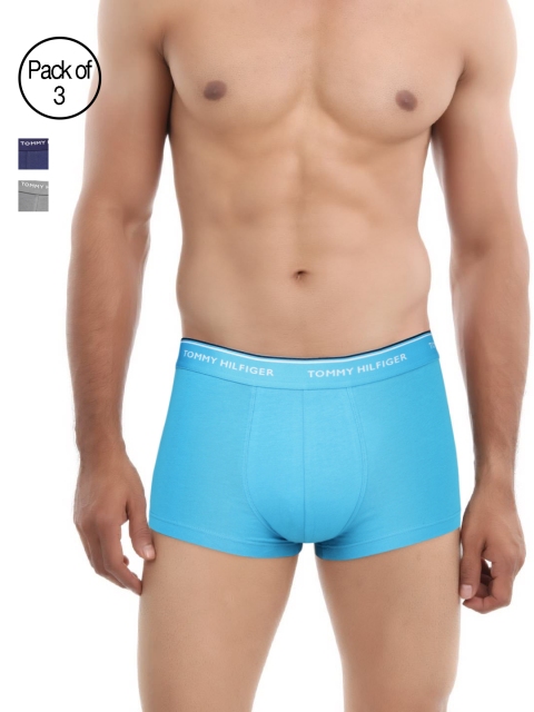 

Tommy Hilfiger Men Pack of 3 Briefs P8AB1115, Blue