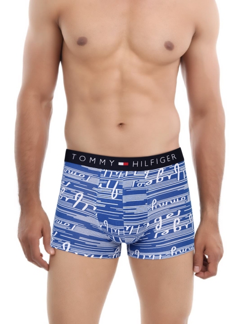 

Tommy Hilfiger Men Blue Printed Trunks P8AB4140