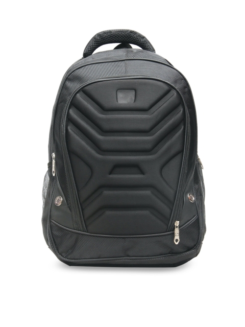 

Harp Unisex Black Solid Backpack