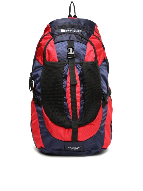 

Impulse Unisex Red & Navy Air Contact 65 Litres Rucksack