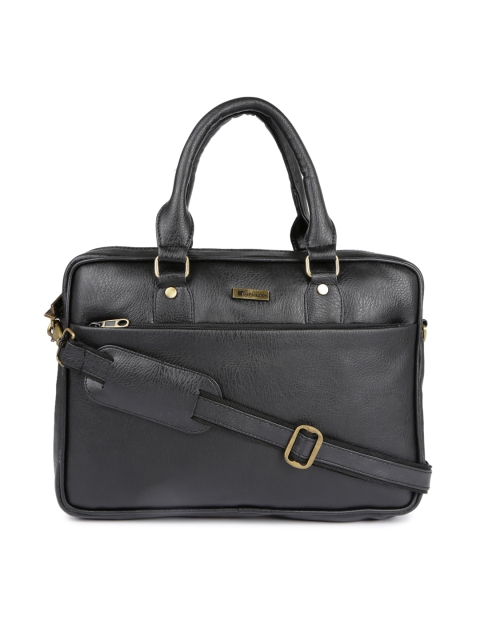 

Impulse Unisex Black Solid Laptop Bag