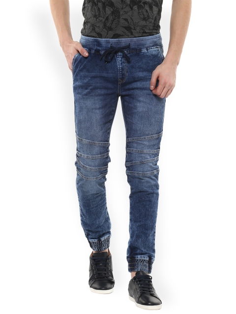 

People Men Blue Slim Fit Mid-Rise Clean Look Jeans