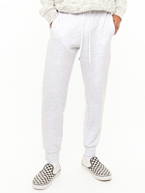 

FOREVER 21 Grey Melange Joggers