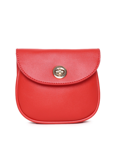 

FOREVER 21 Red Solid Sling Bag