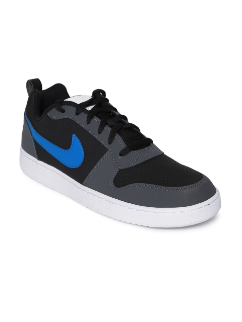 

Nike Men Black Court Borough Low Sneakers