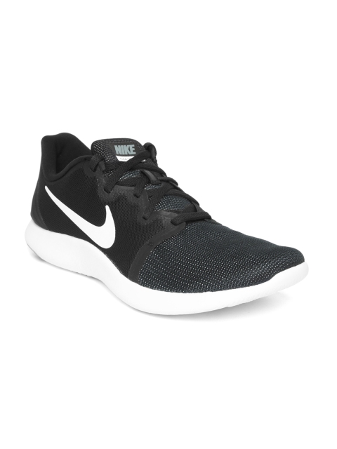 

Nike Men Black Flex Contact 2 Running Shoes