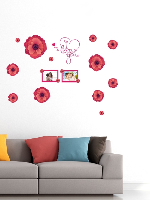 

Cortina Multicoloured Roses Wall Sticker, Multi