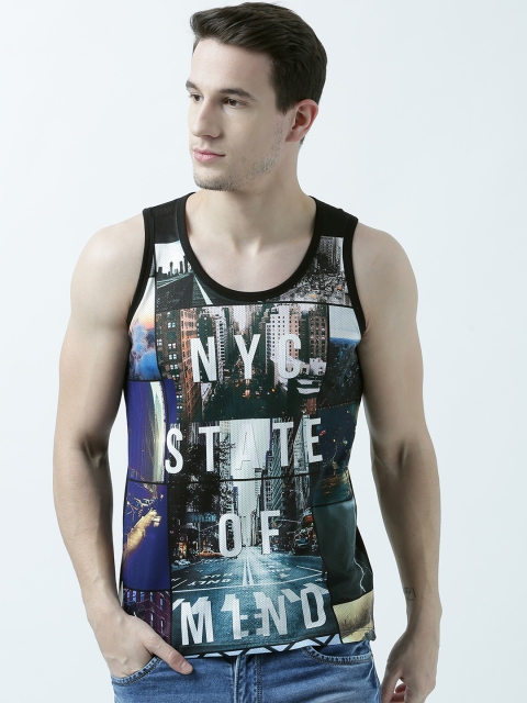 

Wear Your Mind Men Multicoloured Printed Scoop Neck T-shirt, Multi