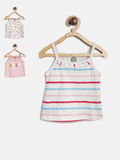 

TAMBOURINE Girls Pack of 3 Assorted Tops