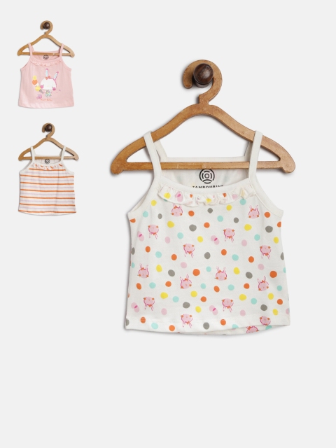 

TAMBOURINE Girls Pack of 3 Assorted Tops