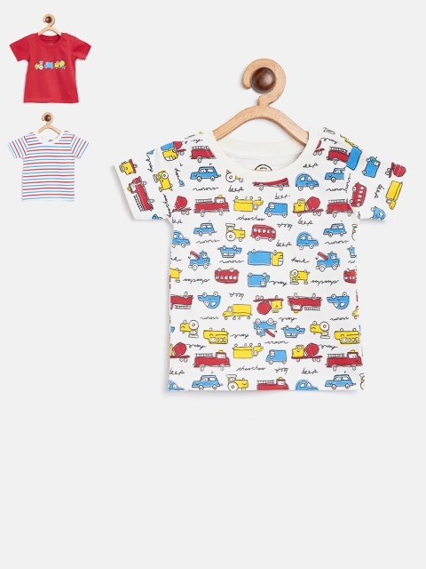 

TAMBOURINE Boys Pack of 3 Assorted T-shirts