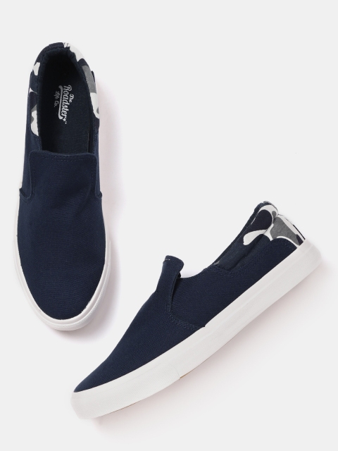 

Roadster Men Navy Blue Slip-On Sneakers