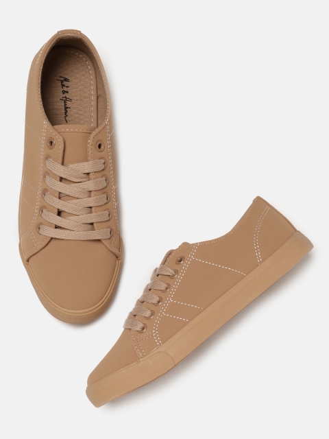 

Mast & Harbour Women Nude-Coloured Sneakers