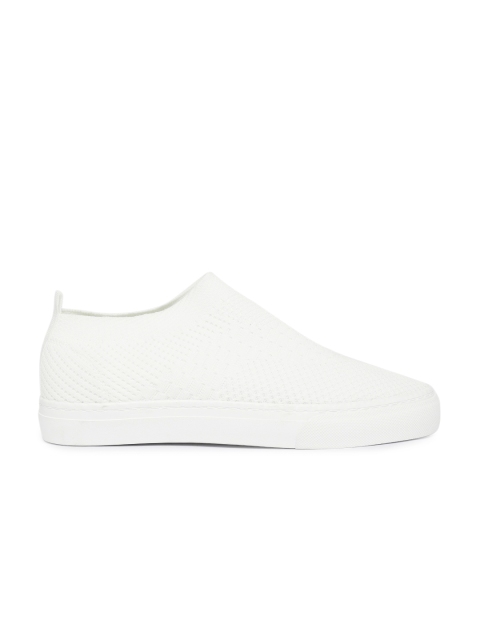 

ether Women White Slip-On Sneakers