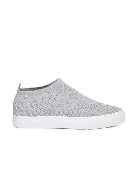 

ether Women Grey Slip-On Sneakers