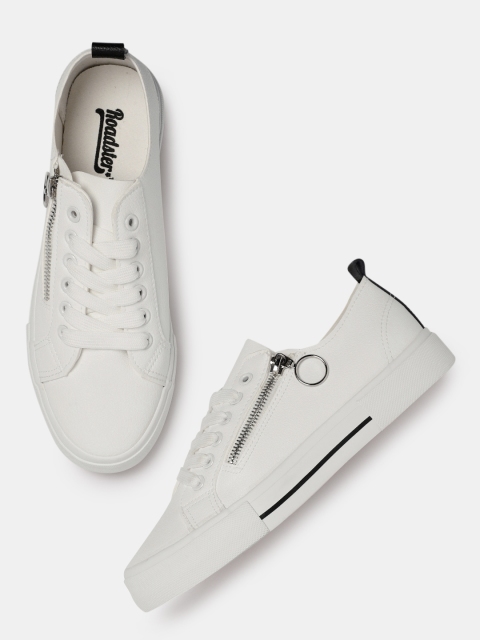 

Roadster Women White Sneakers