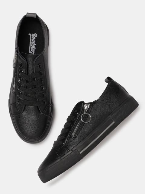 

Roadster Women Black Sneakers