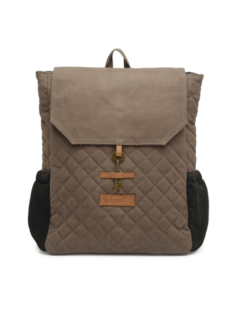 

The House of Tara Unisex Grey Solid Backpack