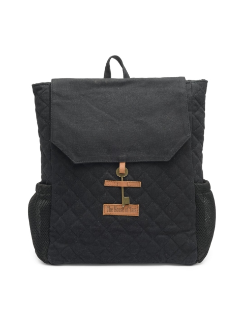 

The House of Tara Unisex Black Solid Backpack