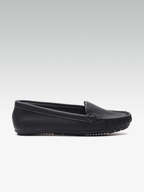 

Van Heusen Women Black Loafers