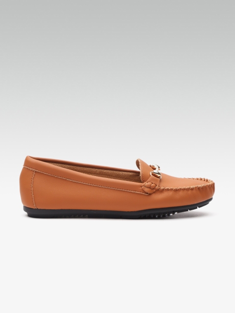 

Van Heusen Women Tan Brown Loafers