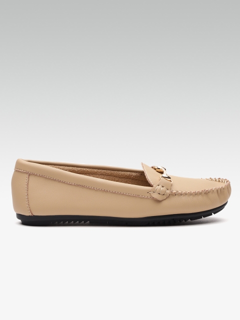 

Van Heusen Women Beige Loafers