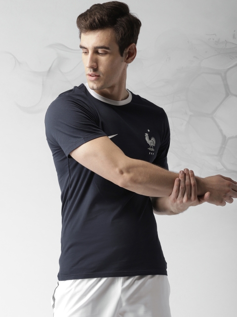 

Nike Navy FFF Crest Football T-shirt, Navy blue