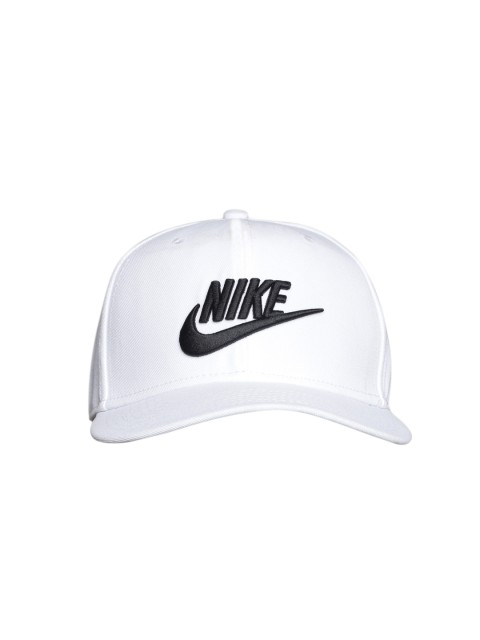

Nike Unisex White U NSW Pro Futura Solid Snapback Cap