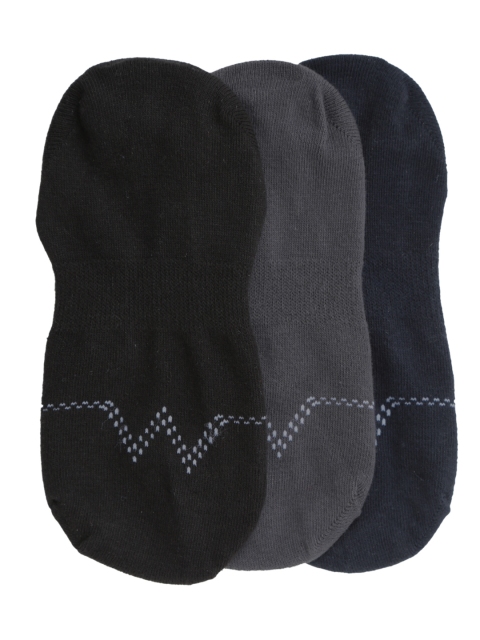

Wrangler Men Pack of 3 Shoeliners, Black