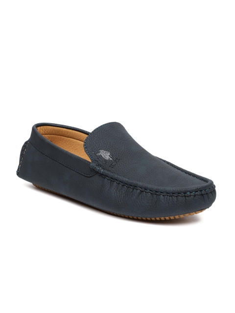 

U.S. Polo Assn. Men Navy Blue Suede Loafers