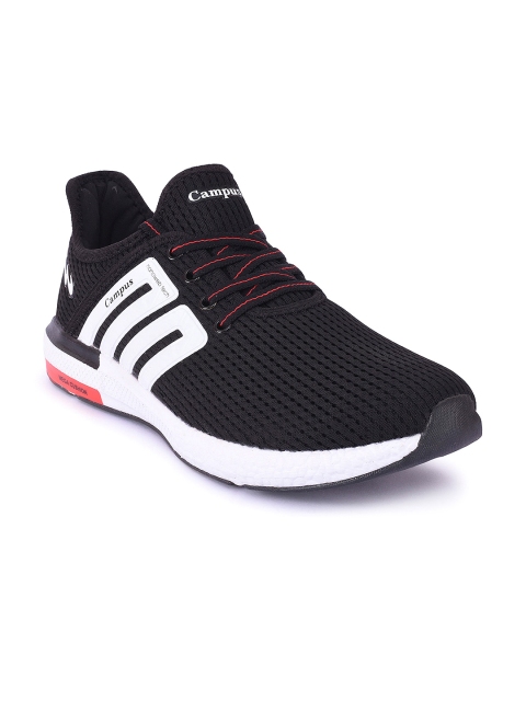 

Campus Men Battle X-15 Black Running Shoes