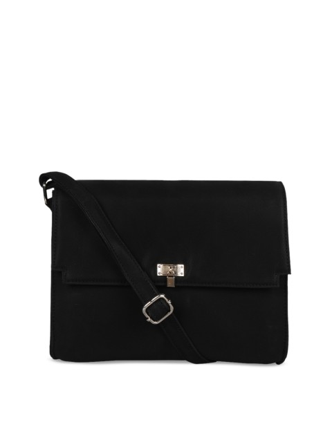 

Berrypeckers Black Solid Sling Bag