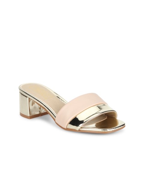 

Truffle Collection Women Beige Solid Sandals