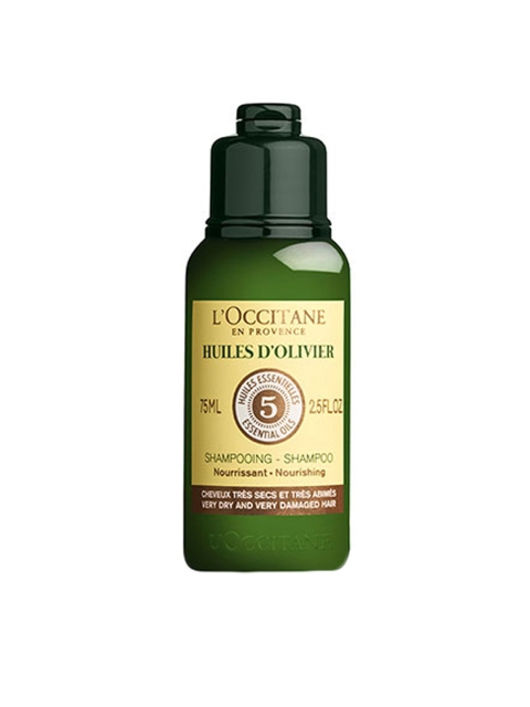 

L'Occitane Unisex Huiles Olivier Nourishing Shampoo 75 ml, Green