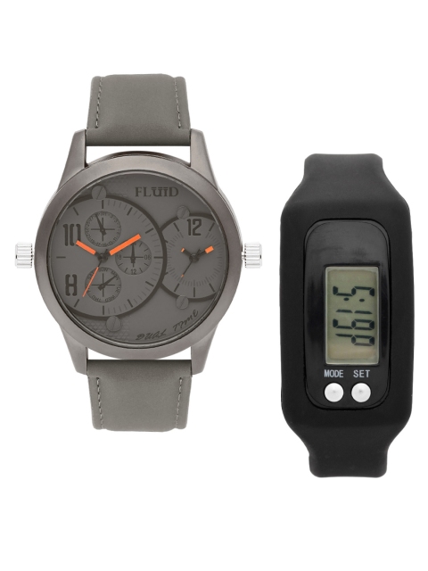 

FLUID Men Watch Gift Set, Taupe