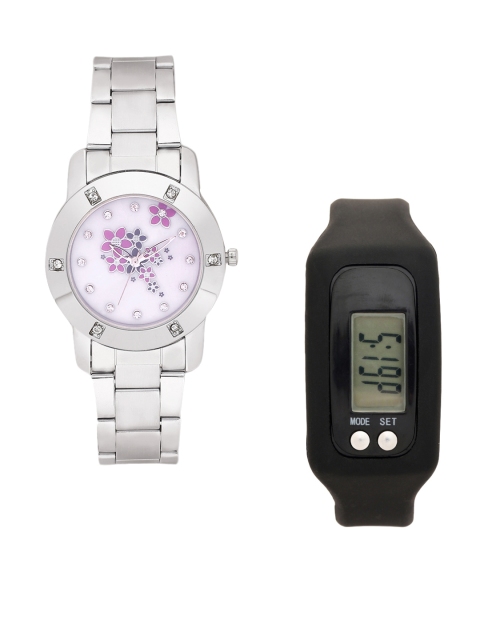 

FLUID Women Watch Gift Set, Pink