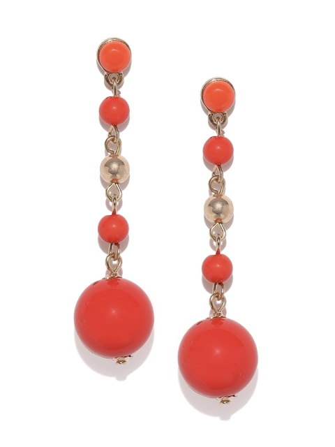 

Accessorize Orange Classic Drop Earrings