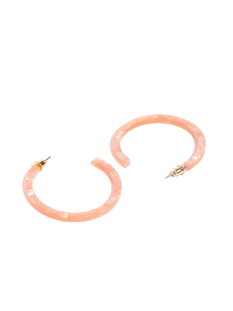 

Accessorize Pink Classic Half Hoop Earrings